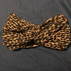 Target Leopard Print Head Wrap